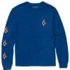 Volcom Boys' Iconic Stone Long Sleeve Tee (Big Kid) 2 Volcom Boys' Iconic Stone Long Sleeve Tee (Big Kid) -Swimming Equipment Store 7583213584552 royal 1a
