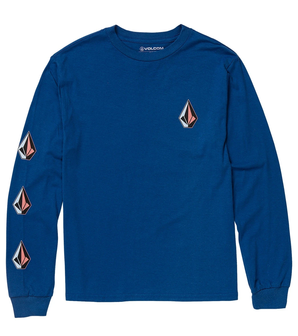 Volcom Boys' Iconic Stone Long Sleeve Tee (Big Kid) 3 Volcom Boys' Iconic Stone Long Sleeve Tee (Big Kid)
