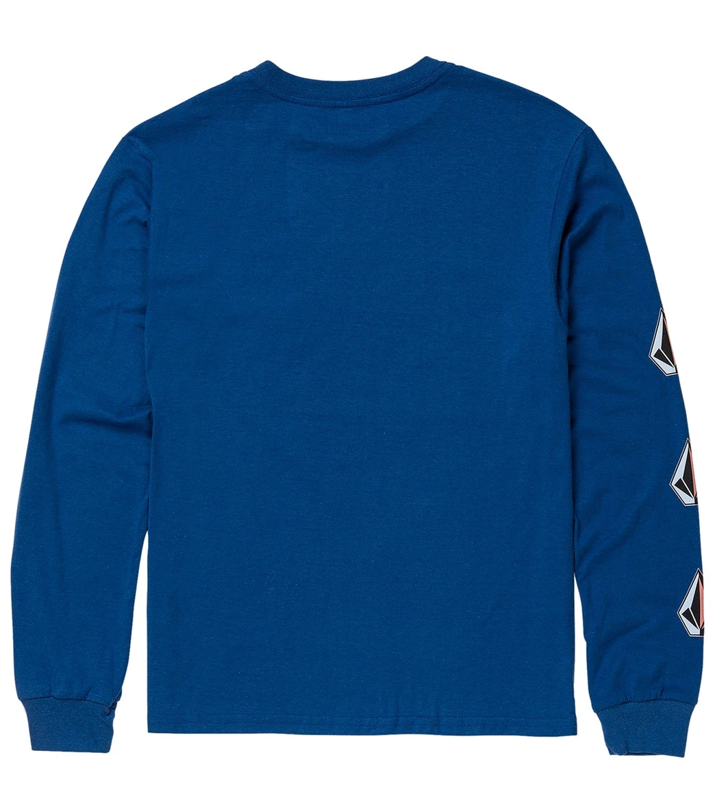 Volcom Boys' Iconic Stone Long Sleeve Tee (Big Kid) 4 Volcom Boys' Iconic Stone Long Sleeve Tee (Big Kid) - Image 2