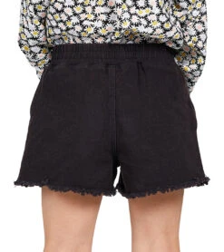 Volcom Girls' Strutin Stone Shorts (Big Kid) 8 Volcom Girls' Strutin Stone Shorts (Big Kid) -Swimming Equipment Store 7585914716328 black 3a