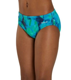Fractalicious Swim Brief Swimsuit Youth (22 - 28) -Swimming Equipment Store 7595562074280 bluegreen 5a