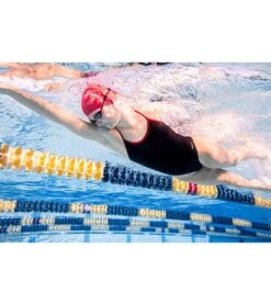 HydroLast Piped Thin Strap One Piece Swimsuit 12 HydroLast Piped Thin Strap One Piece Swimsuit -Swimming Equipment Store 7595852628136 blackmaroon 5a