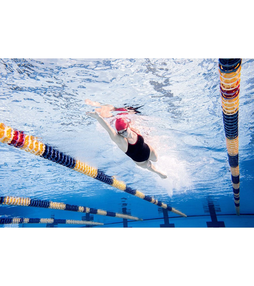 HydroLast Piped Thin Strap One Piece Swimsuit 8 HydroLast Piped Thin Strap One Piece Swimsuit - Image 6