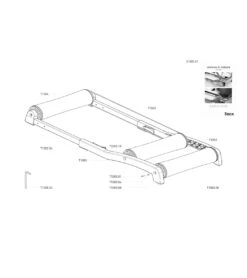 TACX Galaxia Rollers -Swimming Equipment Store 7608145182888 blackblue 4a