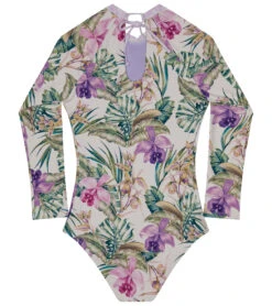 Splendid Girls' Panama Garden Long Sleeve One Piece Swimsuit (Big Kid) 5 Splendid Girls' Panama Garden Long Sleeve One Piece Swimsuit (Big Kid) -Swimming Equipment Store 7611106033832 multi 2a