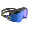 AQUASPHERE DEFY.Ultra Open Water Mask -Swimming Equipment Store 7621711495336 indigotitaniummirroredlensblackstrap 1a
