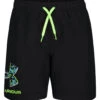 Under Armour Boys' UA Crystal Speckle Logo Volley Shorts (Little Kid) 2 Under Armour Boys' UA Crystal Speckle Logo Volley Shorts (Little Kid) -Swimming Equipment Store 7647412125864 black 1a