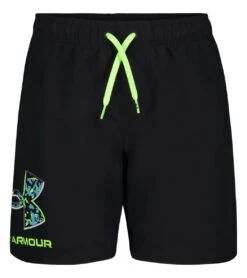 Under Armour Boys' UA Crystal Speckle Logo Volley Shorts (Little Kid)