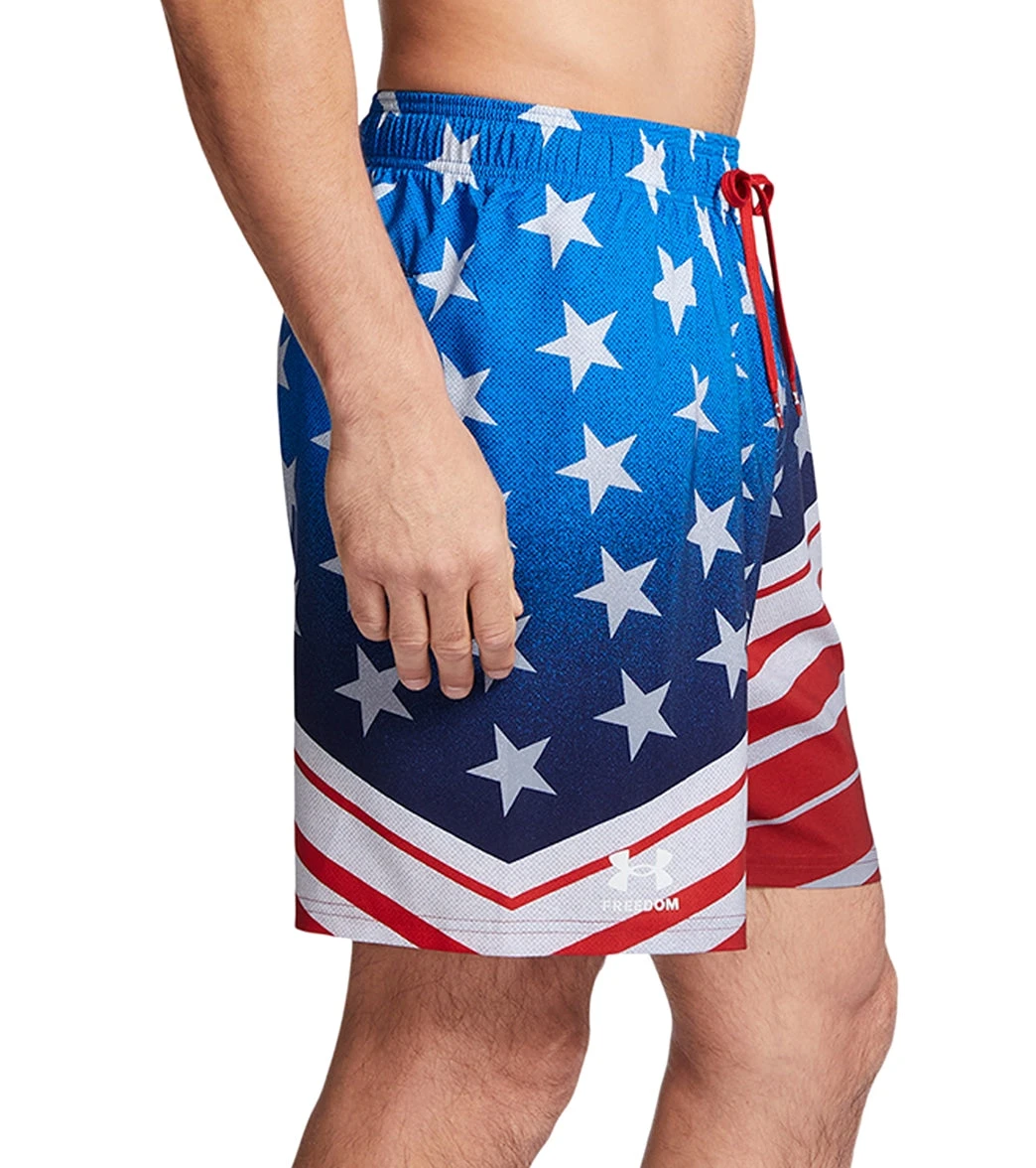 Under Armour Men's UA Stars & Stripes Swim Trunks 6 Under Armour Men's UA Stars & Stripes Swim Trunks - Image 4