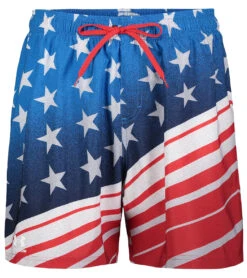 Under Armour Men's UA Stars & Stripes Swim Trunks 15 Under Armour Men's UA Stars & Stripes Swim Trunks -Swimming Equipment Store 7650528690344 white 6a