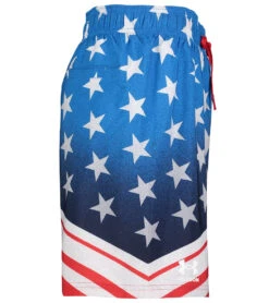 Under Armour Men's UA Stars & Stripes Swim Trunks 16 Under Armour Men's UA Stars & Stripes Swim Trunks -Swimming Equipment Store 7650528690344 white 7a