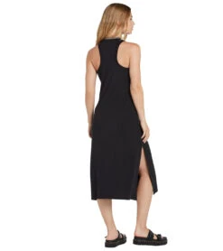Volcom Women's Stonelight Dress -Swimming Equipment Store 7650529968296 black 2a