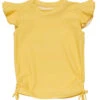 Girls' Marigold Flutter Sleeve Rashguard (Toddler, Little Kid, Big Kid) 2 Girls' Marigold Flutter Sleeve Rashguard (Toddler, Little Kid, Big Kid) -Swimming Equipment Store 7652777066664 yellow 1a
