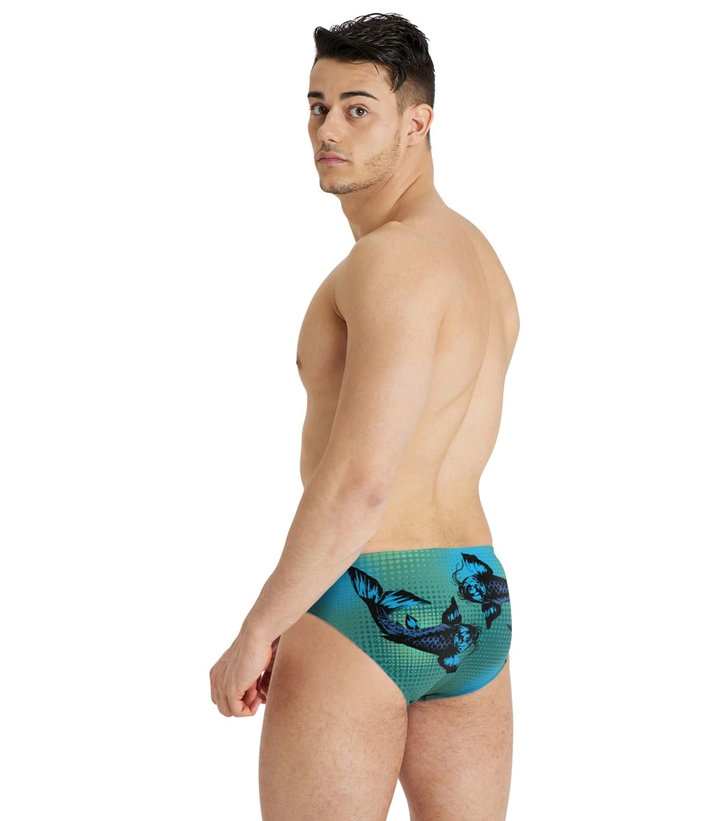 Arena Men's Drew Kibler Fishes Brief Swimsuit 4 Arena Men's Drew Kibler Fishes Brief Swimsuit - Image 2