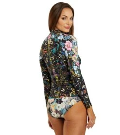 Johnny Was Women's Floral Peace Joy Surf Shirt -Swimming Equipment Store 7716790927528 multi 3a