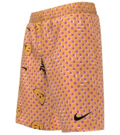 Nike Boys' Smiles Check Swim Trunks (Big Kid)
