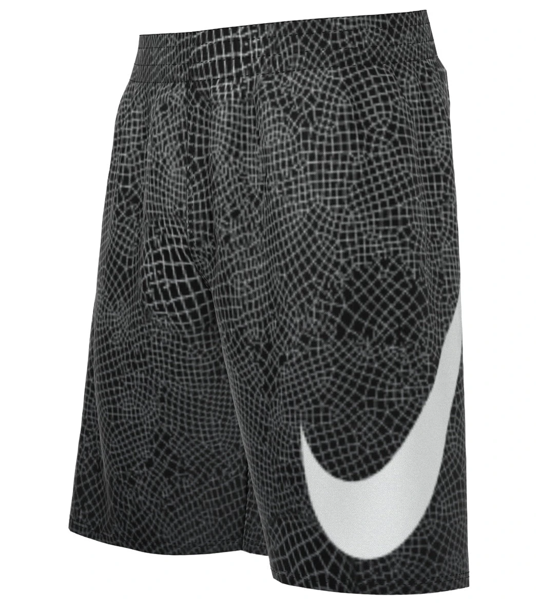 Nike Boys' Grid Swoosh Swim Trunks (Big Kid) 3 Nike Boys' Grid Swoosh Swim Trunks (Big Kid)