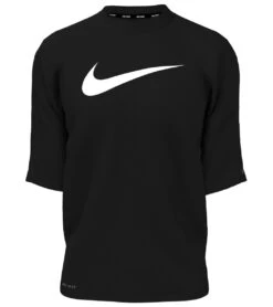 Nike Boys' Solid Hydro Short Sleeve Rashguard (Big Kid)
