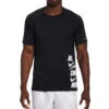 Nike Men's Hydro Short Sleeve Swim Shirt -Swimming Equipment Store 7761617191080 black 1a