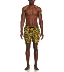 Nike Men's Shred Voyage Cargo Swim Trunks -Swimming Equipment Store 7761618665640 moss 4a