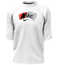 Nike Boys' Ripped Hydro Short Sleeve Rashguard (Big Kid)