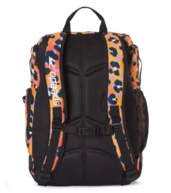 Speedo Printed Teamster 2.0 35L Backpack -Swimming Equipment Store 7767458185384 cheetahorangepop 3a