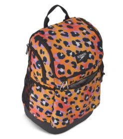 Speedo Printed Teamster 2.0 35L Backpack -Swimming Equipment Store 7767458185384 cheetahorangepop 4a