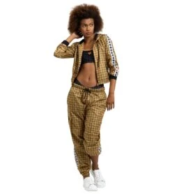 Arena Woman's 50th Anniversary Cropped Hooded Jacket -Swimming Equipment Store 7769066963112 blackmultiblackwhite 11a