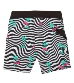 Volcom Boys' Flamingbros Mod Board Shorts (Toddler, Little Kid) -Swimming Equipment Store 7774938235048 white 3a